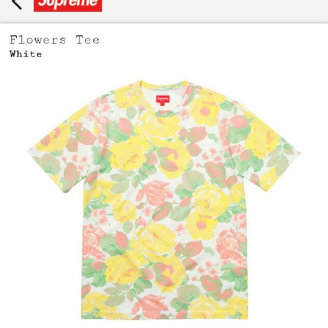 Supreme(シュプリーム)のsupreme flower tee メンズのトップス(Tシャツ/カットソー(半袖/袖なし))の商品写真