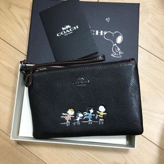 コーチ(COACH)のコーチ    スヌーピー  リストレット新品  ポーチ(ポーチ)