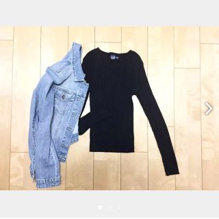 ギャップ(GAP)のU neck cotton knit / GAP(ニット/セーター)