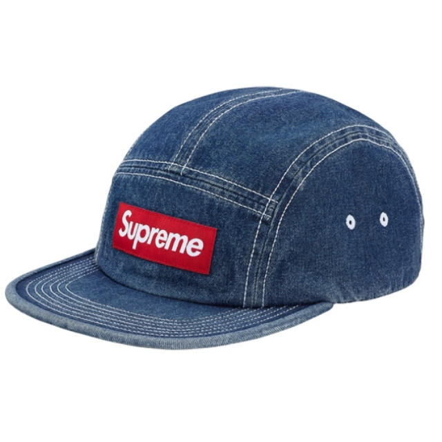 Supreme Contrast Stitch Camp Cap