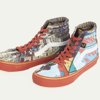 ヴィヴィアンウエストウッド(Vivienne Westwood)のヴィヴィアン バンズ スケートハイ VANS 23.5cm(スニーカー)