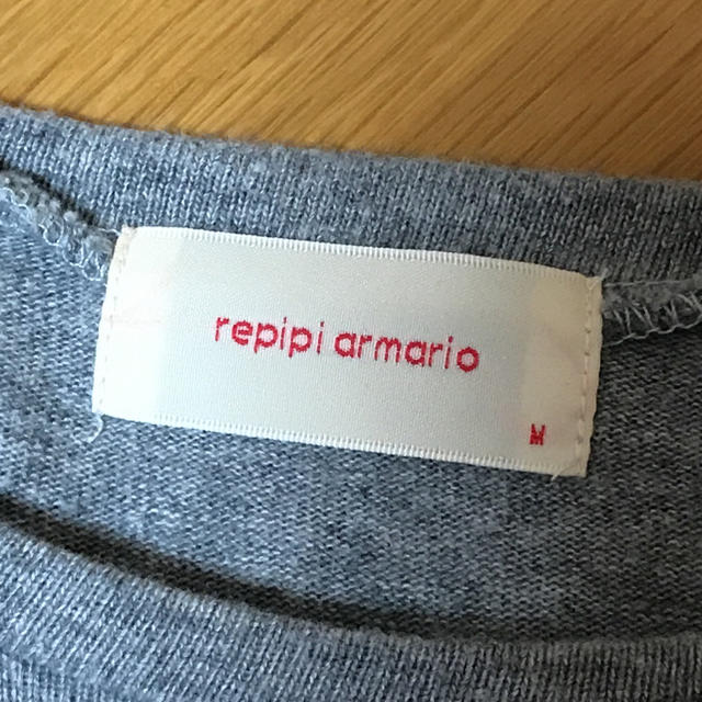 repipi armario(レピピアルマリオ)の【はるそら様専用】repipi armario ワンピース（グレー) キッズ/ベビー/マタニティのキッズ服女の子用(90cm~)(ワンピース)の商品写真