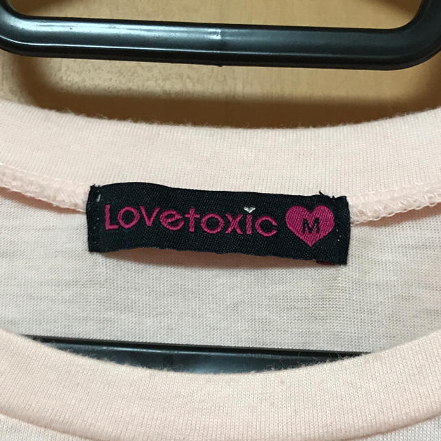 lovetoxic(ラブトキシック)のLOVETOXIC Tシャツ（ピンク) キッズ/ベビー/マタニティのキッズ服女の子用(90cm~)(Tシャツ/カットソー)の商品写真