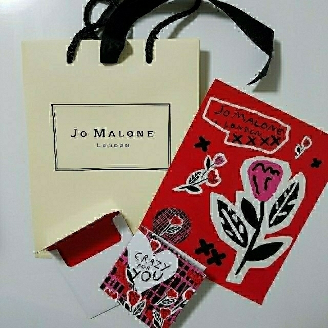 Jo Malone(ジョーマローン)のJo Malone　ジョーマローン　ショップ袋 &メッセージカード レディースのバッグ(ショップ袋)の商品写真