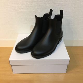 シュガーシュガー(Sugar Sugar)の半額！新品 SugarSugar サイドゴアレインショートブーツ L(24cm)(レインブーツ/長靴)