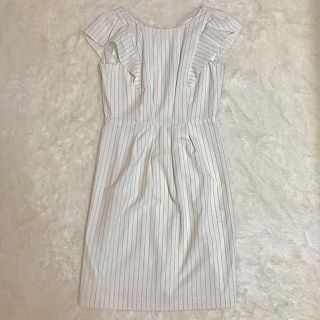 プロポーションボディドレッシング(PROPORTION BODY DRESSING)のストライプ柄ワンピース(ひざ丈ワンピース)