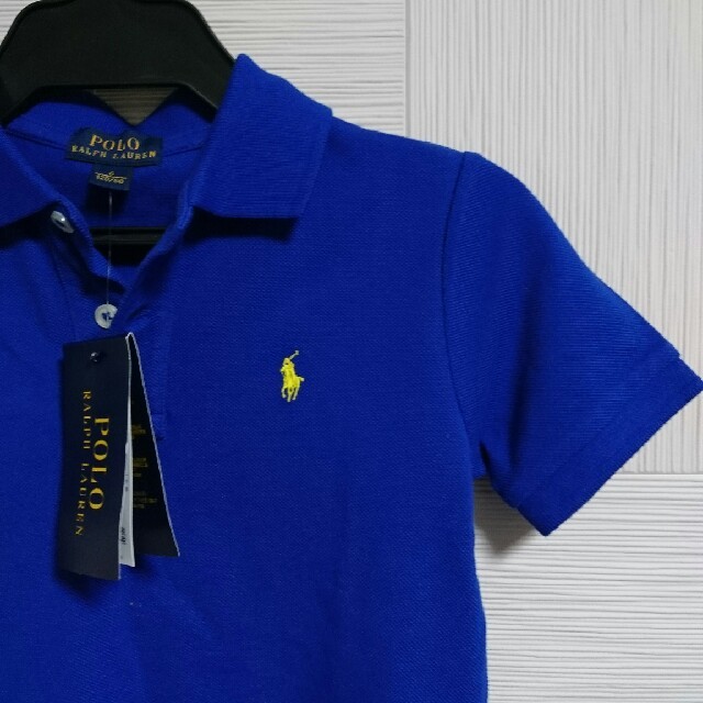 POLO RALPH LAUREN(ポロラルフローレン)の新品 ラルフローレン 半袖ポロシャツ 120 ポニー キッズ/ベビー/マタニティのキッズ服男の子用(90cm~)(Tシャツ/カットソー)の商品写真