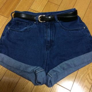 アンビー(ENVYM)のベルト付きのショーパン(ショートパンツ)