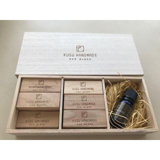 ムジルシリョウヒン(MUJI (無印良品))のKUSU HANDMADE  衣類用防虫ブロック エコブロック くすのき(日用品/生活雑貨)