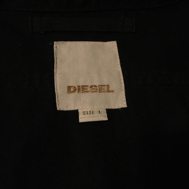 DIESEL(ディーゼル)のブラックデニムジャケット メンズのジャケット/アウター(Gジャン/デニムジャケット)の商品写真