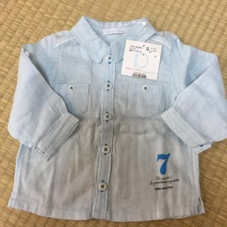 ベベ(BeBe)の専用です！！べべ新品！シャツ８０(シャツ/カットソー)