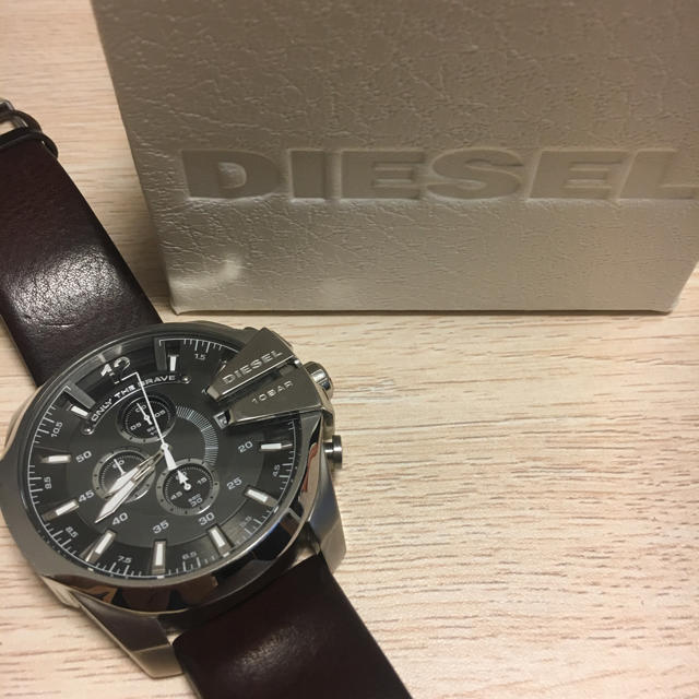 【美品】DIESEL 時計 革