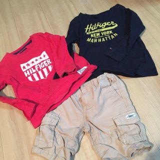 トミーヒルフィガー(TOMMY HILFIGER)の商談中！トミーヒルフィガー ロンT2枚&半パン&パンツ(Tシャツ/カットソー)