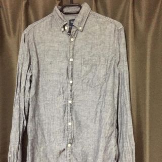 ギャップ(GAP)の値下げ！GAP L/S shirt  size XS   リネン(シャツ)