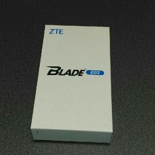 zte blade e02　ブラック(モバイルケース/カバー)