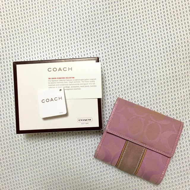 COACH(コーチ)のCOACH 折り財布 レディースのファッション小物(財布)の商品写真