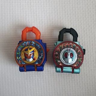 バンダイ(BANDAI)の【たなか様】DXロックシード 仮面ライダー大戦セット&ウィザードW(その他)