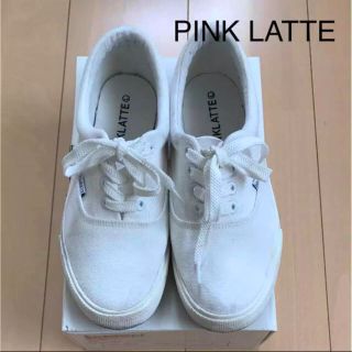 ピンクラテ(PINK-latte)のパris♥様専用 PINK LATTE  デッキシューズ(スニーカー)