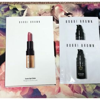 ボビイブラウン(BOBBI BROWN)のBobbi Brown 口紅 リップ２色 ＆ ファンデーション サンプル💄(口紅)