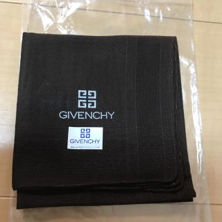 ジバンシィ(GIVENCHY)のジバンシィ ハンカチ ブラウン(ハンカチ/ポケットチーフ)