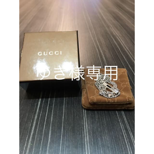 値下げ！GUCCIネックレスのサムネイル