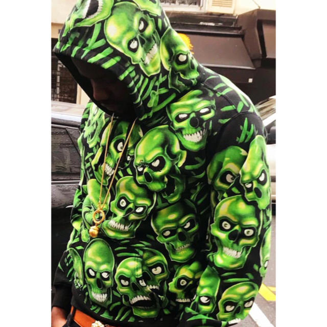 Supreme - supreme 18ss スカルパーカー M の通販 by 肉好き