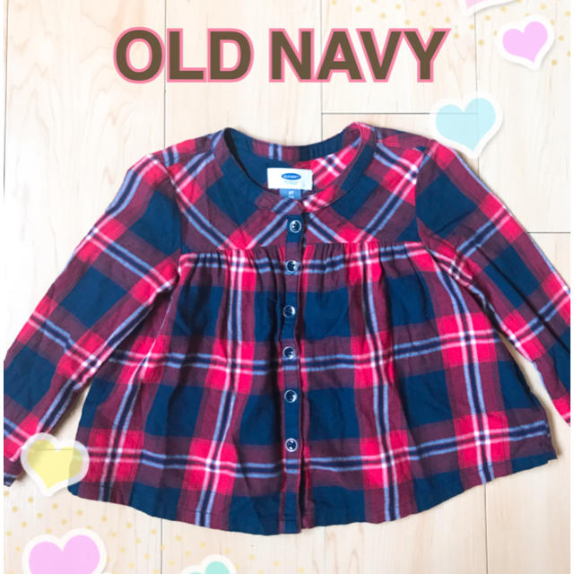 Old Navy(オールドネイビー)のトップス キッズ/ベビー/マタニティのキッズ服女の子用(90cm~)(Tシャツ/カットソー)の商品写真