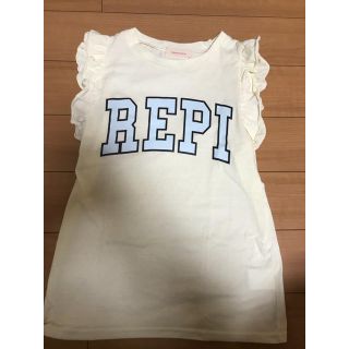 レピピアルマリオ(repipi armario)の値下げ！ レピピ ノースリーブ Tシャツ xs(Tシャツ/カットソー)