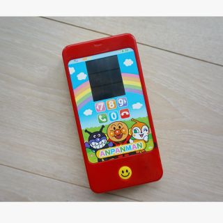 ジョイパレット(ジョイパレット)のアンパンマン タッチして！カラースマートフォン(知育玩具)