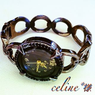 celine*様＊バングル腕時計(腕時計)