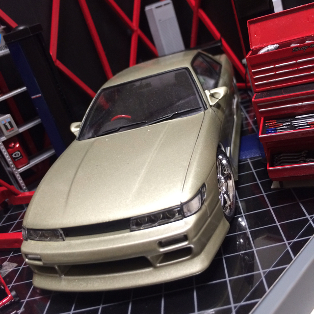 1/24 アオシマ S13 VERTEX フルエアロ