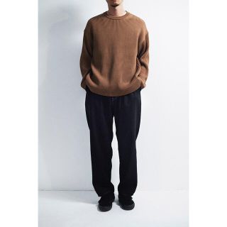 コモリ(COMOLI)のgraphpaper nonfade denim two tuck pan(デニム/ジーンズ)