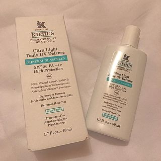 キールズ(Kiehl's)のキールズ【未開封】ミネラルUVディフェンス SPF50/PA ++++(日焼け止め/サンオイル)