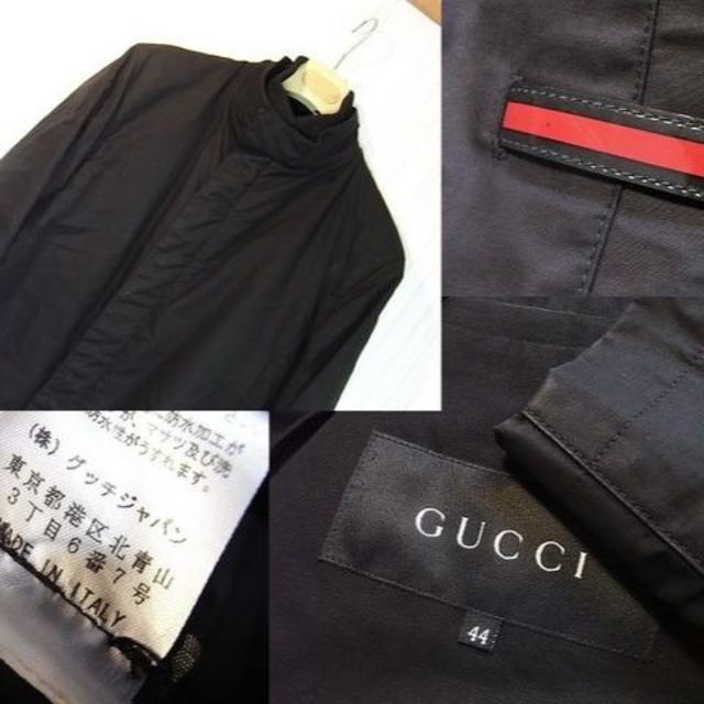 Gucci(グッチ)のシュウ99様専用size44 グッチ シェリーライン デザインコート 春秋向き メンズのジャケット/アウター(ステンカラーコート)の商品写真