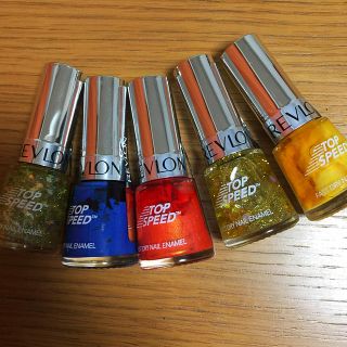 レブロン(REVLON)のレブロン 速乾マニキュア５本セット(マニキュア)