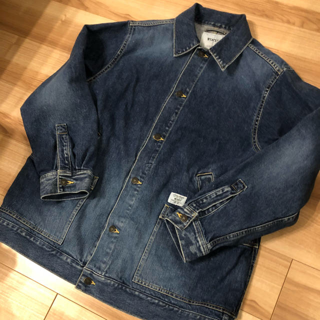 wtaps 2018SS denim daddy jacket サイズLメンズ