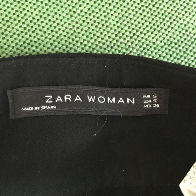 ZARA(ザラ)のZara ハイウエストセンタープレスワイドパンツ レディースのパンツ(クロップドパンツ)の商品写真