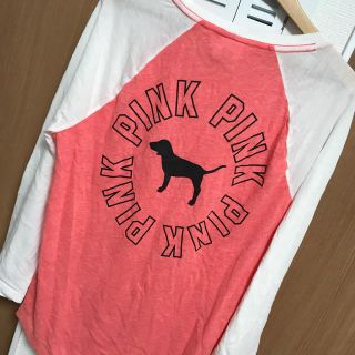 ヴィクトリアズシークレット(Victoria's Secret)のPINK 新品Ｔシャツ(Tシャツ(長袖/七分))