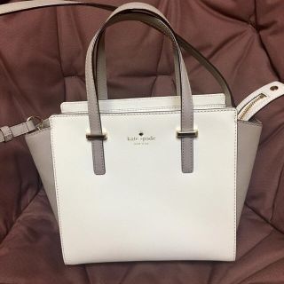 kate spade　バイカラーバッグ