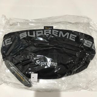 シュプリーム(Supreme)のsupreme Waist Bag Black(ボディバッグ/ウエストポーチ)