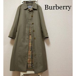 バーバリー(BURBERRY)のBurberryプローサム 裏地ノバチェック  ステンカラー (トレンチコート)