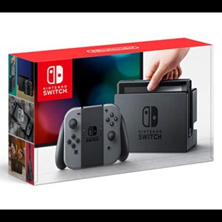 Nintendo Switch本体 グレー 新品未使用 保証付