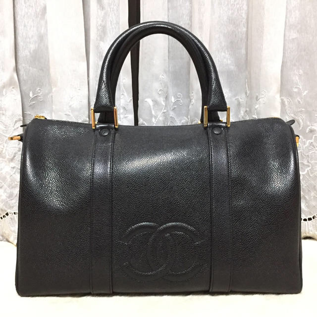 何でも揃う CHANEL - シャネル 2wayボストン バック ギャビアスキン ボストンバッグ 何でも揃う CHANEL - シャネル 2wayボストン バック ギャビアスキン ボストンバッグ