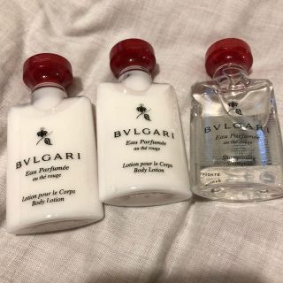 ブルガリ(BVLGARI)のブルガリシャンプーリンスボディクリーム(サンプル/トライアルキット)