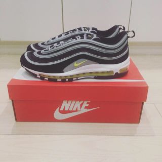 ナイキ(NIKE)の国内正規品 AIR MAX 97 bolt 28cm 美中古(スニーカー)