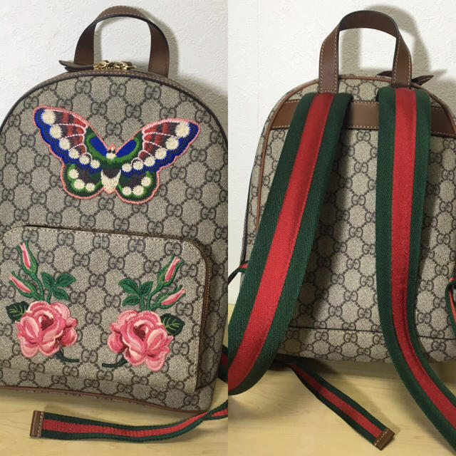 Gucci 未使用品 日本限定 グッチ Gucci リュック スモール Gg柄の