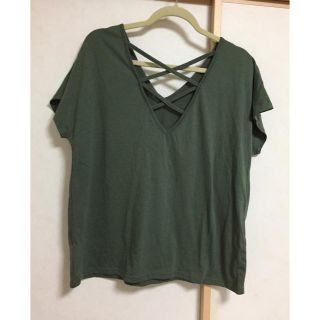 アナップ(ANAP)のアナップ  未使用 Tシャツカットソー カーキ マウジー ロデオ  GU(Tシャツ(半袖/袖なし))