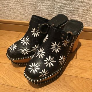 マウジー(moussy)のMOUSSY ウッドソールスリッポン(スリッポン/モカシン)