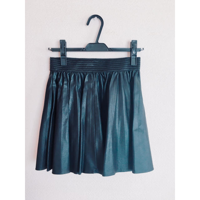 SNIDEL(スナイデル)のスナイデル レザー プリーツ スカート レディースのスカート(ミニスカート)の商品写真