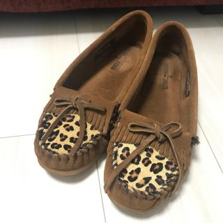 ミネトンカ(Minnetonka)のミネトンカモカシン★US9 25.5cm目安(スリッポン/モカシン)